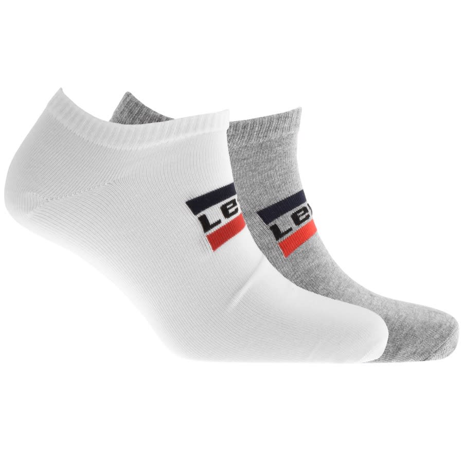 Alternative Image for ProductLevis Low Cut 2 Pack Socks White1